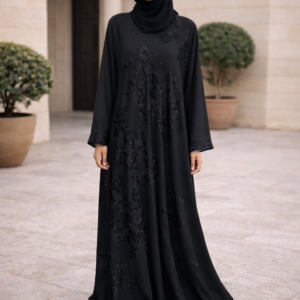 Black Umbrella Abaya