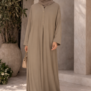 Coco Cream Abaya